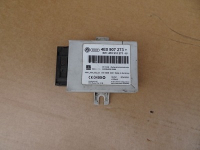 Audi a8 d3 блок керування модуль тиску kół 4e0907273 фото №1