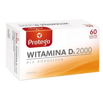 Protego Witamina D 2000 Odporność 60 tabletek