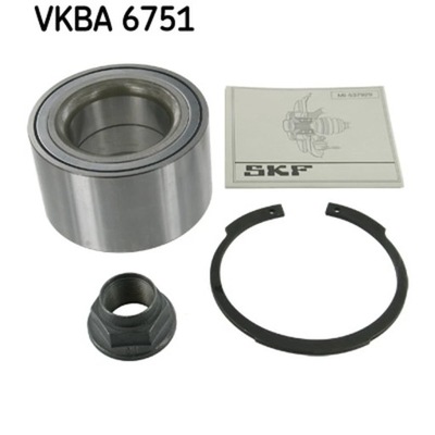 KOMPLEKTAS GUOLIŲ RATAI SKF VKBA 6751 