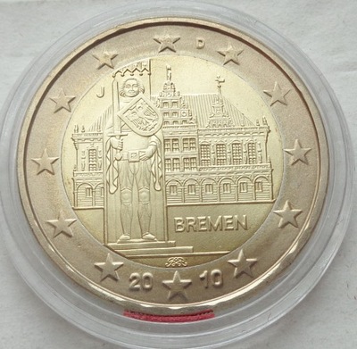 NIEMCY - 2 EURO - 2010 J - Bremen