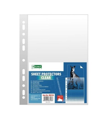 KOSZULKA A4 KRYSTALICZNA 45MIC 100 SZT