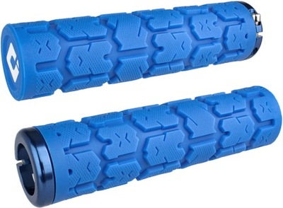 GRIPY ODI GRIPS ROGUE V2.1 LOCK-ON 135 mm MTB chwyty przykręcane niebieskie