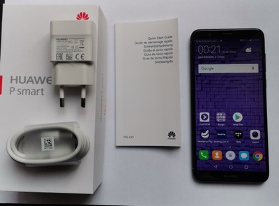 NOWY HUAWEI P SMART CZARNY GWARANCJA 24 MIESIACE