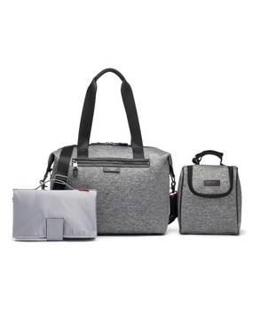 Storksak Stevie Luxe torba Scuba Grey