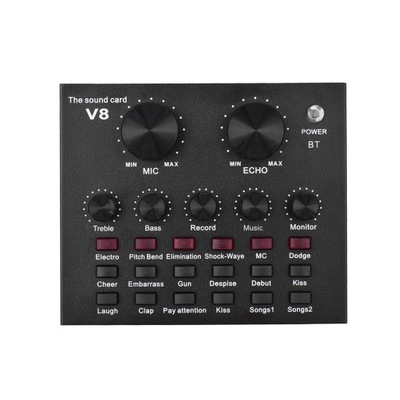 External Audio Mixing Sound Card USB Audio