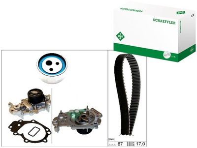 Набір ремінь розподільного валу з насос wody renault twingo ii 1.2 03.07-09.14 фото №1