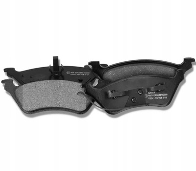 Гальмівні колодки гальмівні chrysler voyager iv 00- задня фото №1