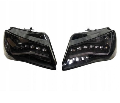 FAROS AUDI A8 S8 D4 FUL DIODO LUMINOSO LED 2011-15 JUEGO BLACK  