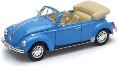 WELLY Model - VOLKSWAGEN BEETLE Kabriolet 1:24