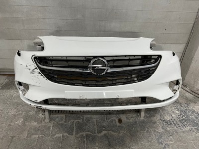 Opel corsa e бампер передний фото №1