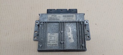 Бортовой компьютер блок управления peugeot 206 1.4 фото №1