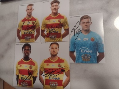 Zdjęcia autografy 10x15 Jagiellonia sezon 2023/24