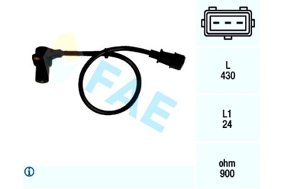 FAE ДАТЧИК ПОЛОЖЕНИЯ ВАЛА КОЛЕНЧАТОГО CITROEN JUMPY FIAT FIORINO