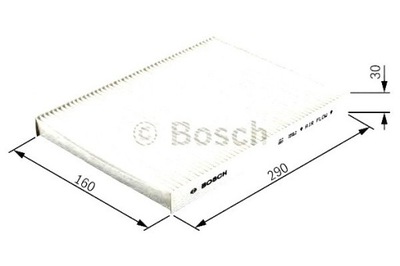 FILTER CABINS CABIN BOSCH 587820100 60653641 464 - milautoparts-fr.ukrlive.com