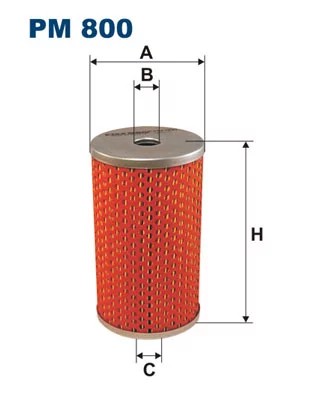 FILTRO COMBUSTIBLES FILTRON PM 800  