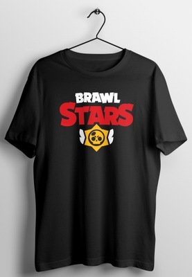 Koszulka dziecięca Brawl Stars czarna rozmiar 104