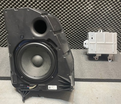 TESLA Y SUBWOOFER + REFORZADOR AMPLIFIER DESMONTAJE  