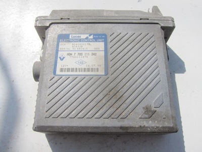 Бортовой компьютер r04080017b 7700111342 7700111979 renault фото №1