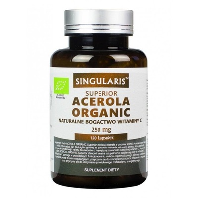 Singularis Superior Acerola Organic Forte 250mg 120 kapsułek