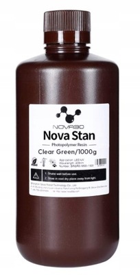 Żywica UV Nova3D Standard Clear Green Zielony 1l