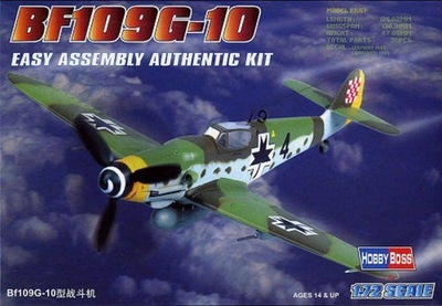 Hobby Boss 80227 BF109G-10 Model plastikowy do sklejenia i pomalowania