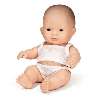 Lalka chłopiec Azjata 21cm Miniland Baby