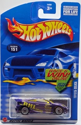 Hot wheels 2001r Toyota Celica