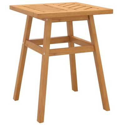 Stolik pomocniczy, 45x45x60 cm, lite drewno akacjo