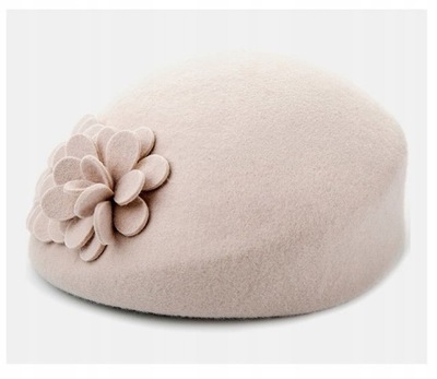 Wełniany beret Chic Beanie Czapka zimowa