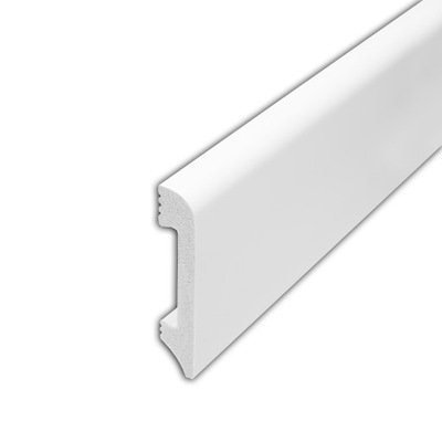 Listwa Przypodłogowa biała LCL-01 7,5cm Poliuretan