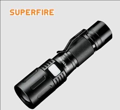 ФОНАРИК SUPERFIRE X60 TYPE-C ,ZOOM 850LM 200M фото