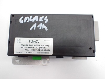 MÓDULO UNIDAD DE CONTROL DE BARRA DE REMOLQUE AM2J-19H378-AC AM2J-19H517-AB FORD GALAXY MK3 II 11R  