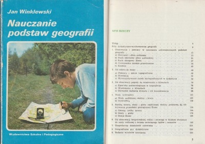 NAUCZANIE PODSTAW GEOGRAFII Jan Winklewski