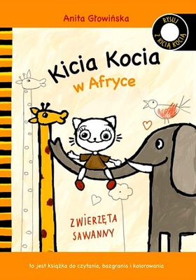 KICIA KOCIA W AFRYCE KOLOROWANKA