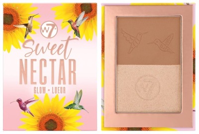 W7 Sweet Nectar Glow PALETA DO MAKIJAŻU TWARZY