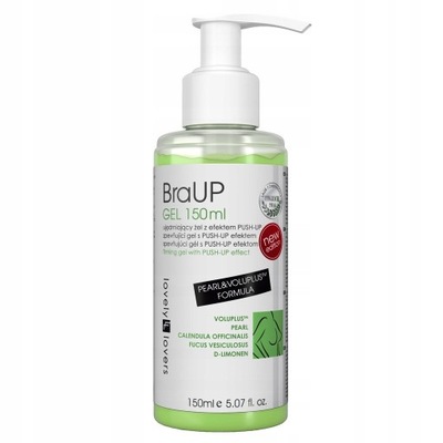 BraUP Gel żel powiększający biust ujędrniający VOLUPLUS FORMULA 150 ml SHS