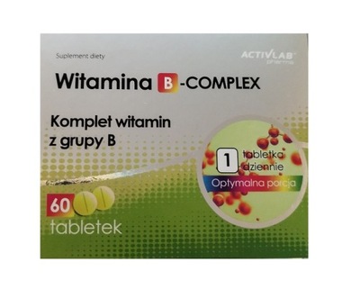 Witamina B-Complex, 60 kapsułek