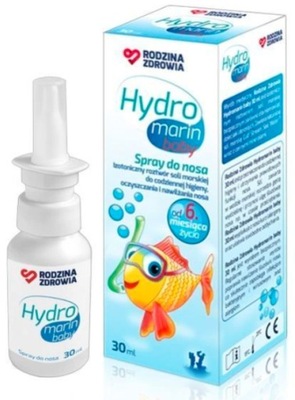 Hydromarin Baby spray do nosa 30 ml WODA MORSKA