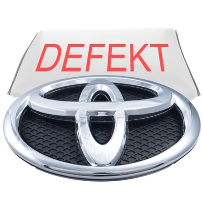 EMBLEMAT TOYOTA YARIS II LOGO 2006-2011 DEFEKT