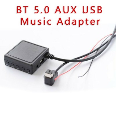 BT 5.0 AUX ADAPTADOR MUZYCZNY USB MIC CABLE AUDIO M  