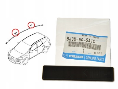 Mazda 323 323f bj 00- заглушка рейлинг накладки крыша фото №1