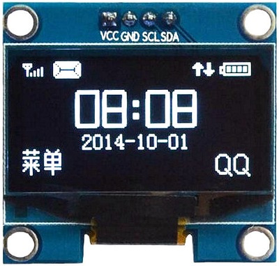 Wyświetlacz OLED 0,96 Arduino I2C SSD1306 Biały