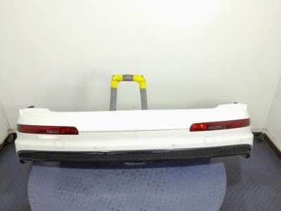 Audi q7 ii 4m бампер задняя задний lc9a фото №1