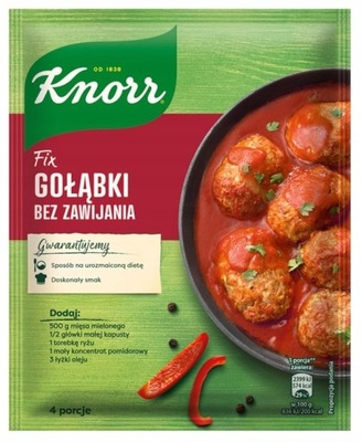 Fix Knorr gołąbki bez zawijania 64 g