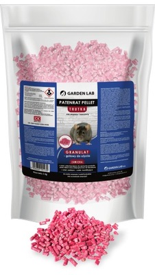 GRANULAT PELLET SILNA TRUTKA NA MYSZY SZCZURY 3 KG