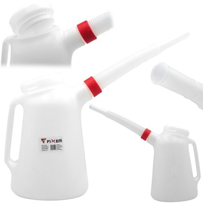 NALEWAK WARSZTATOWY PŁYNÓW KONEWKA DO OLEJU 5L LEJEK