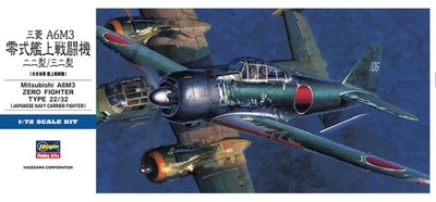 Mitsubishi A6M3 Zero (Type 22/32) 1:72 Hasegawa D2