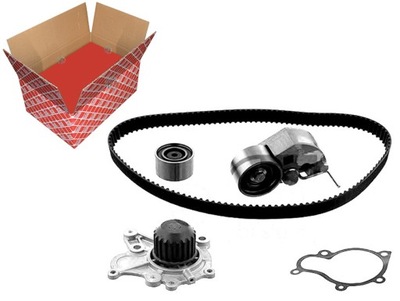 Набір ремінь розподільного валу з насос hyundai accent ii ac фото №1