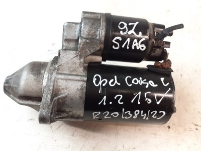 Стартер бензин opel оригинальный номер 0001107408 фото №1