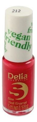 Delia Cosmetics Vegan Emalia do paznokci 212 5 ml